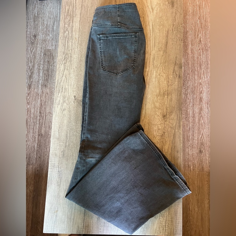 Free People Black Bell Jeans